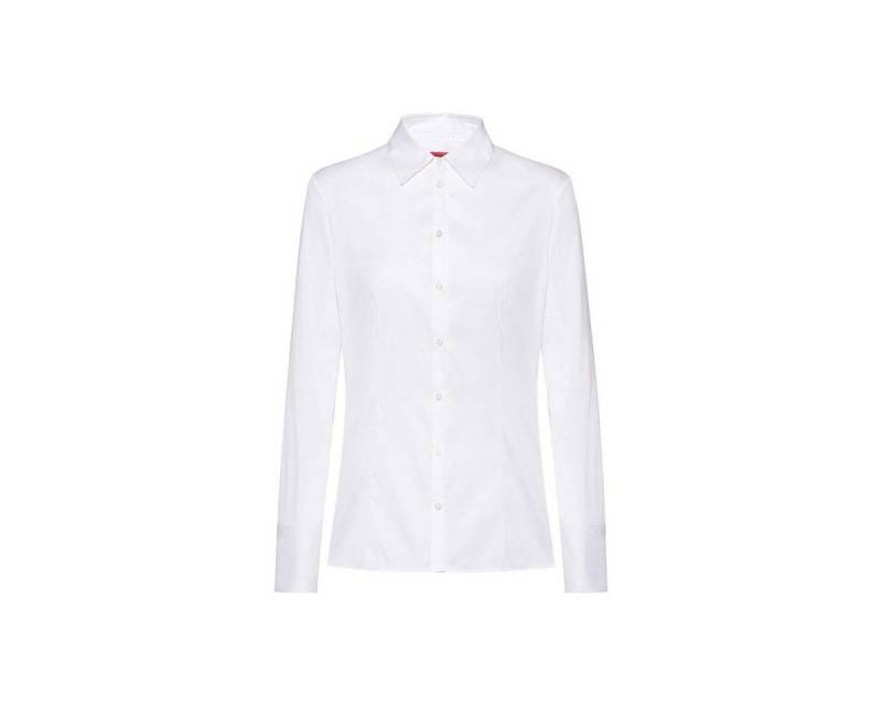 HUGO Langarmbluse Langarmbluse für Damen in white (1-tlg) von HUGO