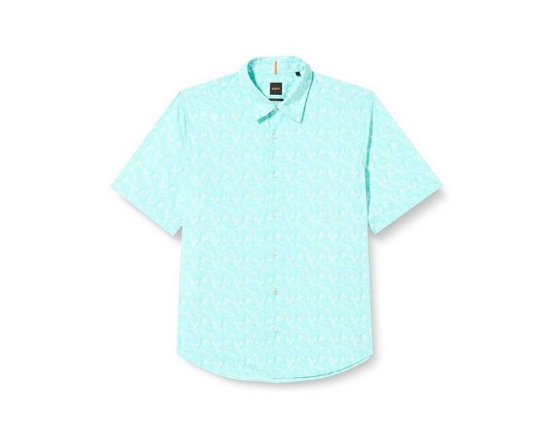 HUGO Langarmhemd Shirt ’für Herren in unifarben’ (1-tlg) von HUGO