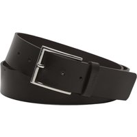 HUGO Ledergürtel mit polierter Metallschließe in 90 von HUGO