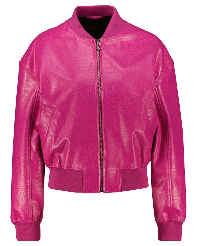 HUGO Lederimitatjacke Damen Kunstleder-Blouson AMIBOMA-1 (1-St) von HUGO