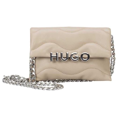 HUGO Lizzie Clutch Damen Clutch, Dark Beige258 von HUGO