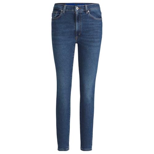 HUGO Damen Malu_b Jeans, Medium Blue427, 31W/32L EU von HUGO