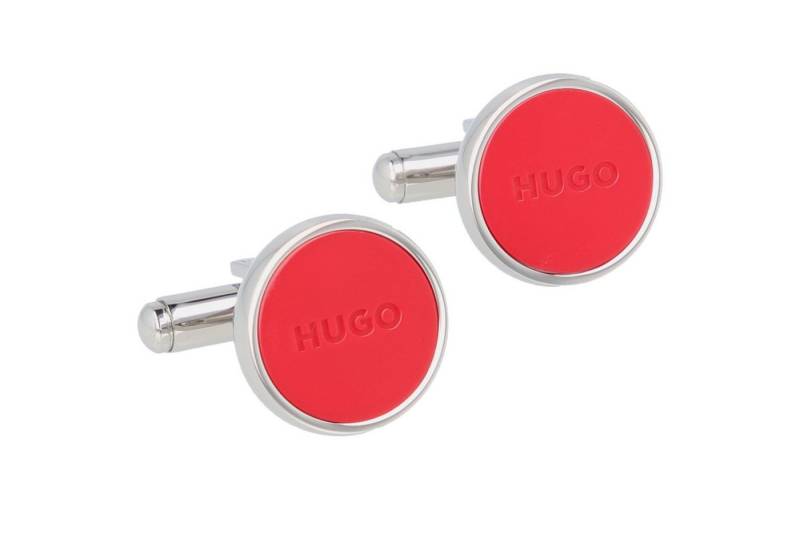 HUGO Manschettenknöpfe E-Color1, Edelstahl von HUGO
