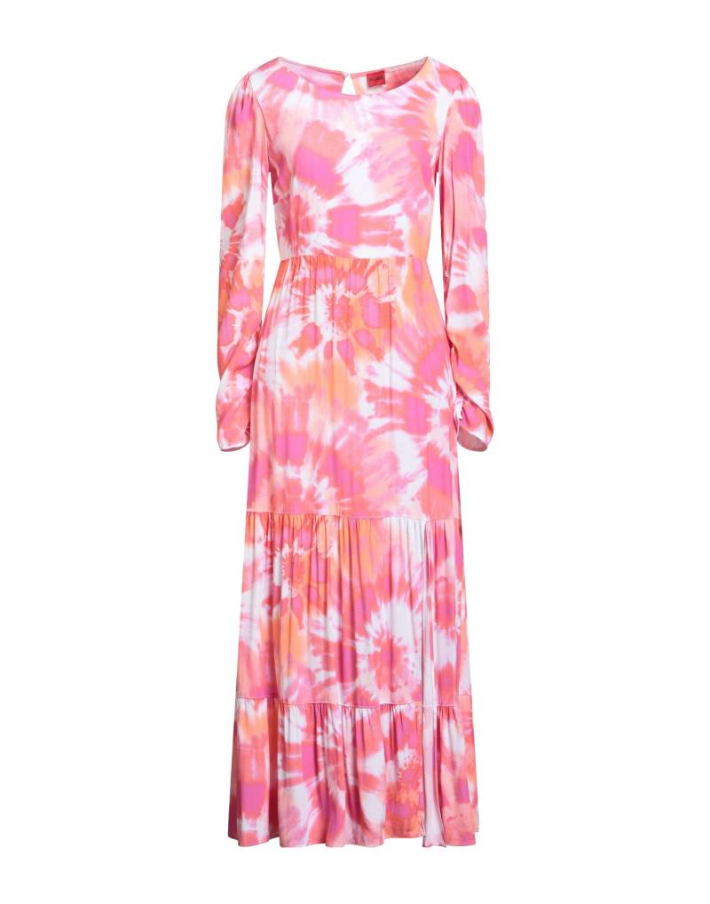 HUGO Maxi-kleid Damen Koralle von HUGO