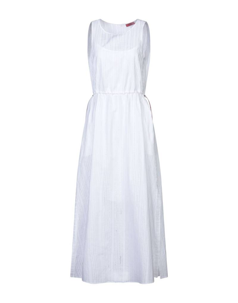 HUGO Maxi-kleid Damen Weiß von HUGO