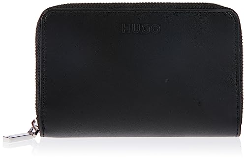 HUGO Mel SM Ziparound R. Damen Wallet, Black1 von HUGO