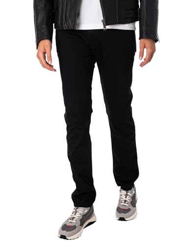HUGO Men's 708 Jeans, Black1, 35W / 30L von HUGO