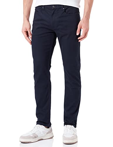 HUGO Herren 708 Slim-Fit Jeans aus bequemem Stretch-Denim Dunkelblau 34/34 von HUGO