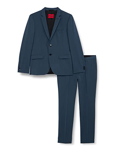 HUGO Men's Arti/Hesten212X Business Suit Pants Set, Dark Blue403, 98 von HUGO