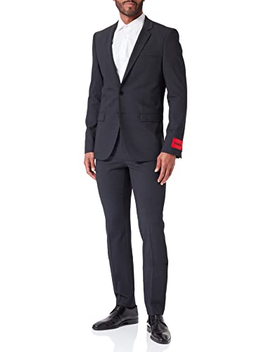 HUGO Men's Arti/Hesten232X Suit, Charcoal10, 94 von HUGO