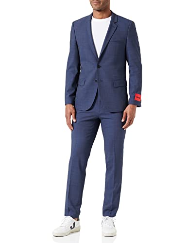 HUGO Men's Arti/Hesten232X Suit, Dark Blue405, 98 von HUGO