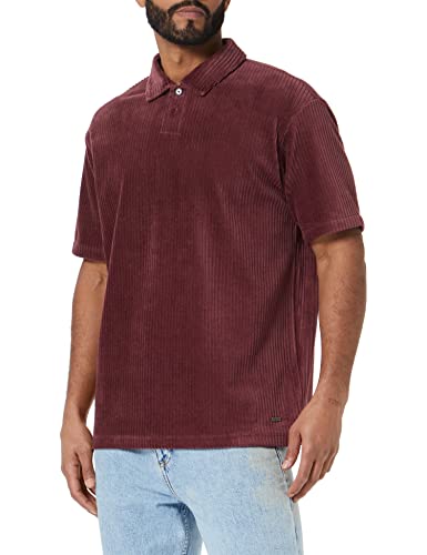 HUGO Men's Dadger Polo, Dark Brown204, L von HUGO