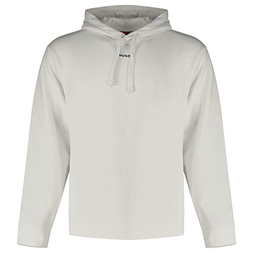 HUGO Men's Dapo Sweatshirt, White100, XL von HUGO