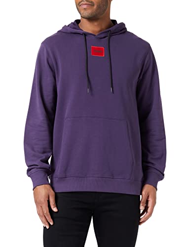 HUGO Men's Daratschi214 Sweatshirt, Dark Purple509, S von HUGO