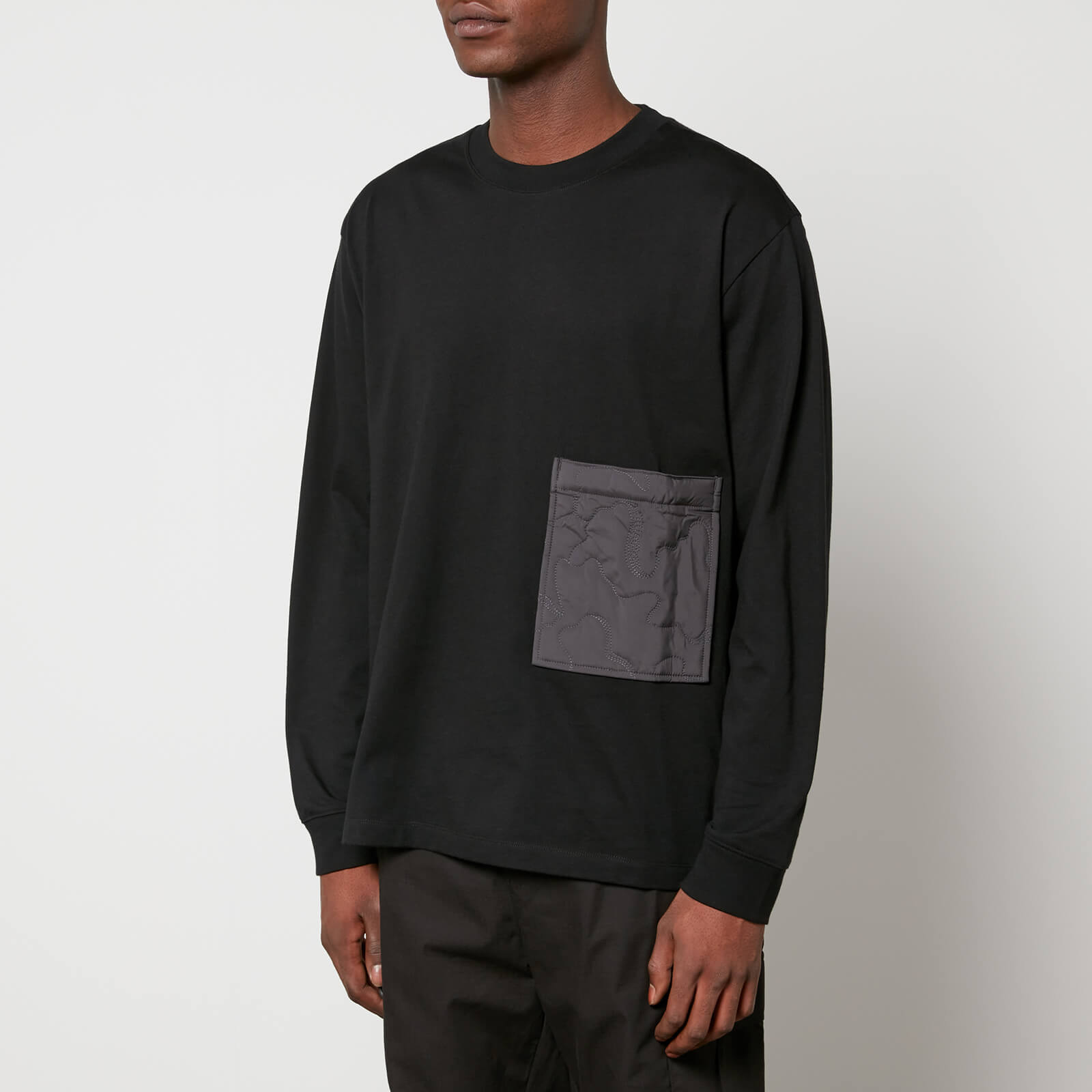 HUGO Dottin Pocket Cotton-Jersey Sweatshirt - S von HUGO