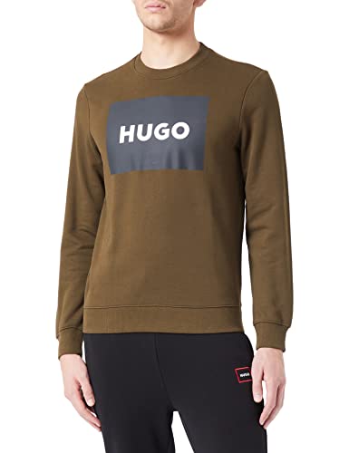 HUGO Men's Duragol222 Sweatshirt, Dark Green303, L von HUGO