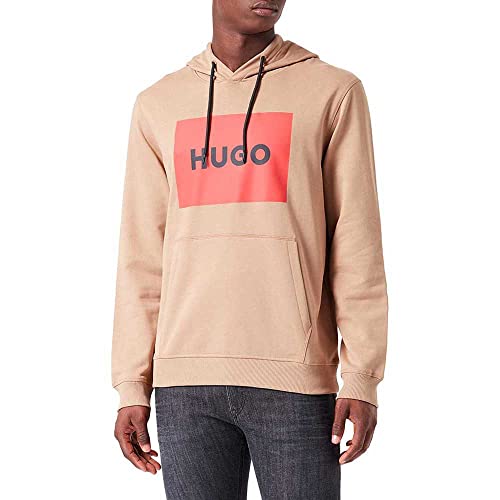 HUGO Men's Duratschi223 Sweatshirt, Medium Beige260, S von HUGO