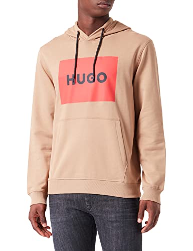 HUGO Men's Duratschi223 Sweatshirt, Medium Beige260, S von HUGO