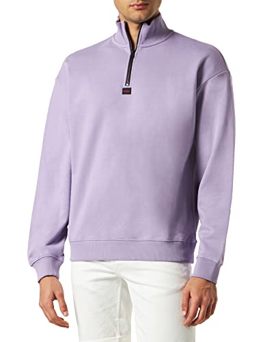 HUGO Men's Durty Sweatshirt, Open Purple564, M von HUGO