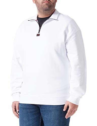 HUGO Men's Durty Sweatshirt, Open White127, M von HUGO