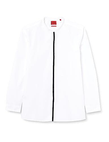 HUGO Men's Enrique Shirt, Open White199, 46 von HUGO