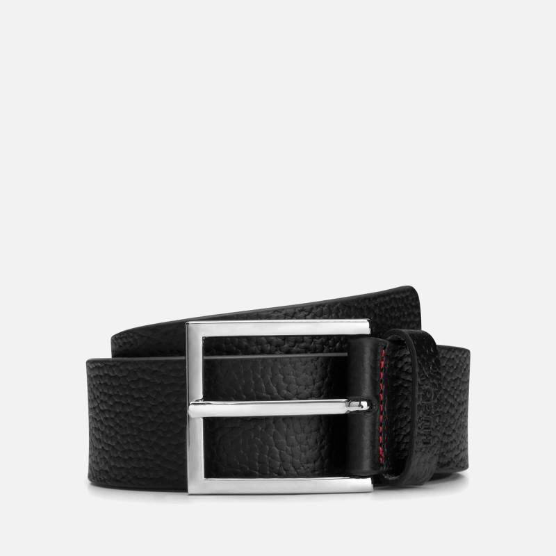 HUGO Giaspo Pebbled Leather Belt - 110cm von HUGO