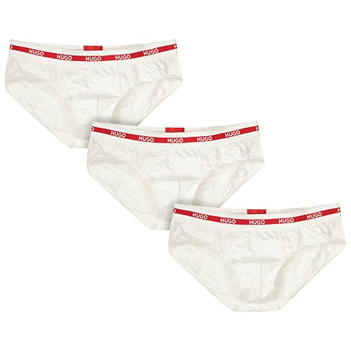 HUGO Men's HIPBR Triplet Planet Brief, Open White120, XL von HUGO