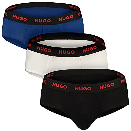 HUGO Men's HIPBRIEF TRIPLETPACK Brief, Open White121, L von HUGO