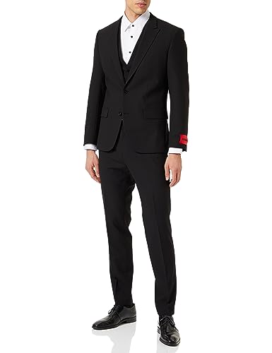 HUGO Men's Henry/Getlin233V1X Suit, Black1, 46 von HUGO