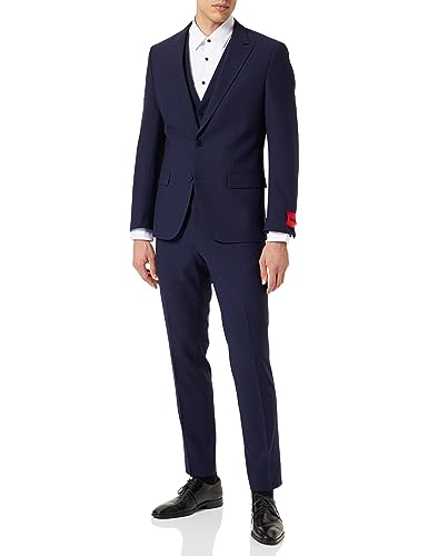 HUGO Men's Henry/Getlin233V1X Suit, Dark Blue405, 50 von HUGO