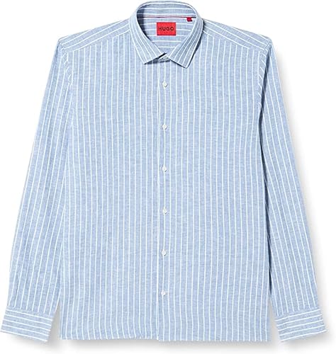 HUGO Men's Kenno 2 Shirt, Open Blue479, 40 von HUGO