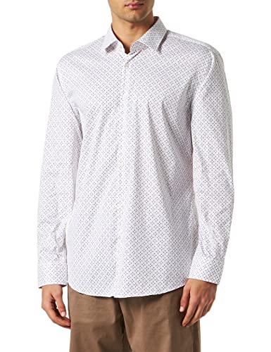 HUGO Men's Kenno 2 Shirt, Open White199, 38 von HUGO