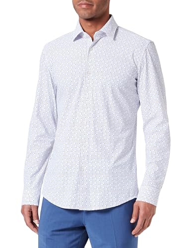 HUGO Men's Kenno 2 Shirt, Open White199, 44 von HUGO