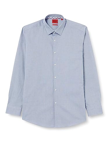 HUGO Men's Koey Shirt, Medium Blue421, 42 von HUGO