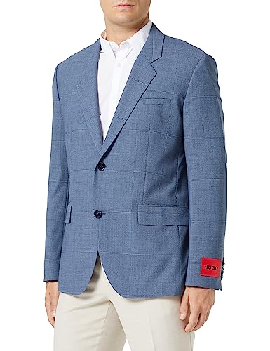 HUGO Men's Kris231X Jacket, Light/Pastel Blue451, 48 von HUGO