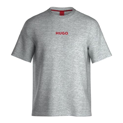 HUGO Men's Linked Pyjama T-Shirt, Medium Grey35, M von HUGO