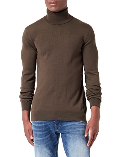 HUGO Men's San Thomas-M Sweater, Dark Green303, M von HUGO