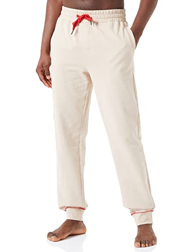 HUGO Men's Stacked Loungewear_Pant, Light Beige274, L von HUGO