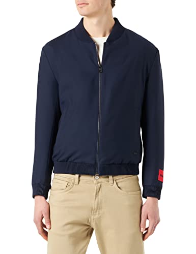 HUGO Men's Ukashi224X Jacket, Dark Blue405, 56 von HUGO