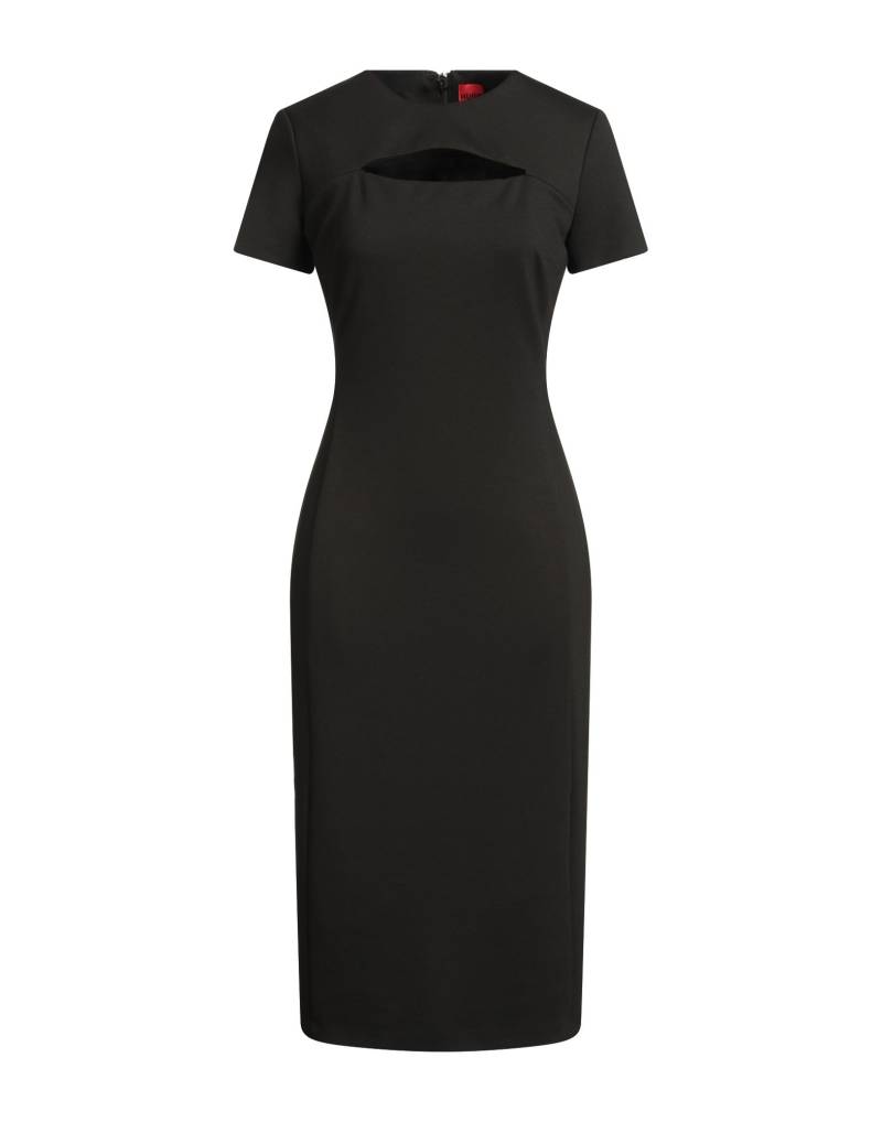 HUGO Midi-kleid Damen Schwarz von HUGO