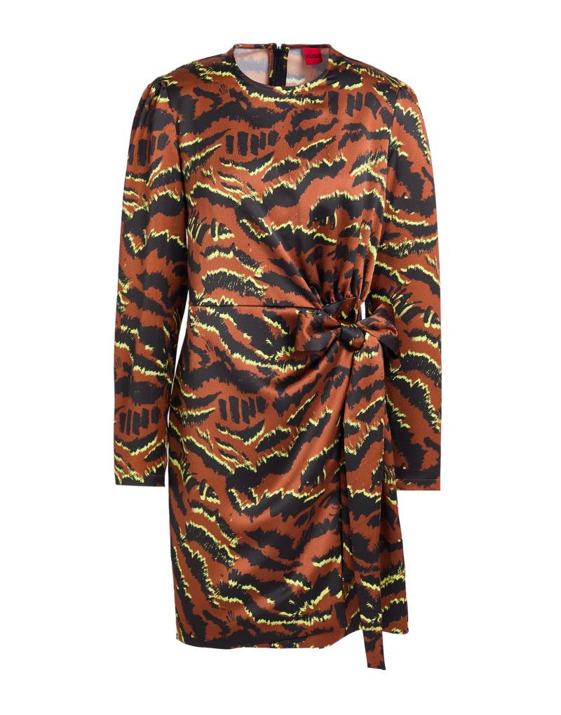 HUGO Mini-kleid Damen Braun von HUGO