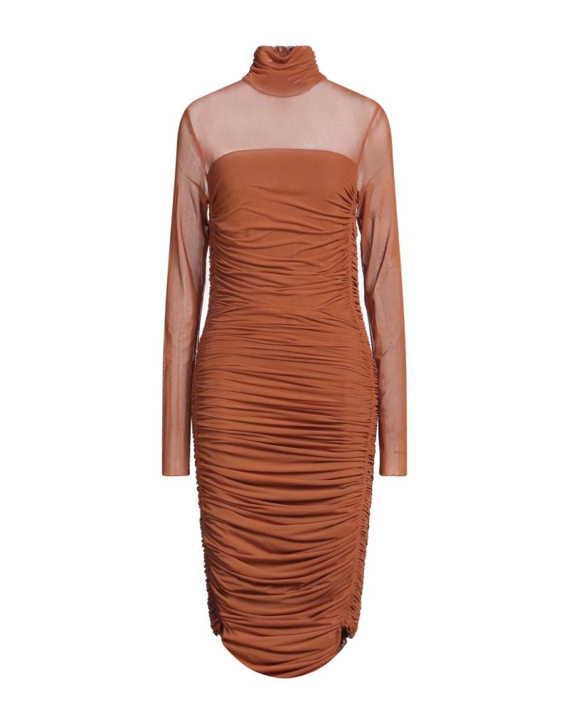 HUGO Midi-kleid Damen Lederfarben von HUGO