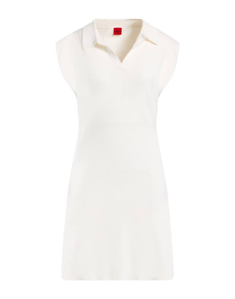 HUGO Mini-kleid Damen Off white von HUGO