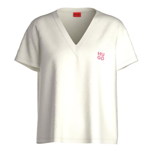 HUGO Nika_T-Shirt 10257077 01 102natural M HUGO Nika_T-Shirt 10257077 01 102natural M von HUGO