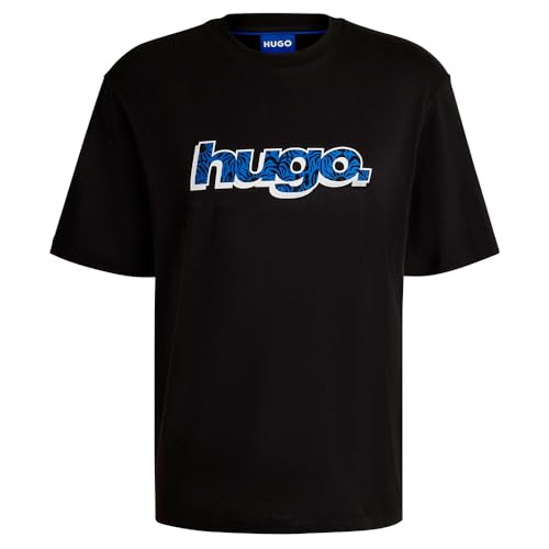 HUGO Nugibol 10262283 01 Shirt Black001 M von HUGO