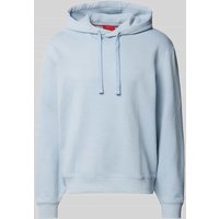 HUGO Oversized Hoodie mit Label-Detail Modell 'Dapo' in Sky, Größe XXL von HUGO