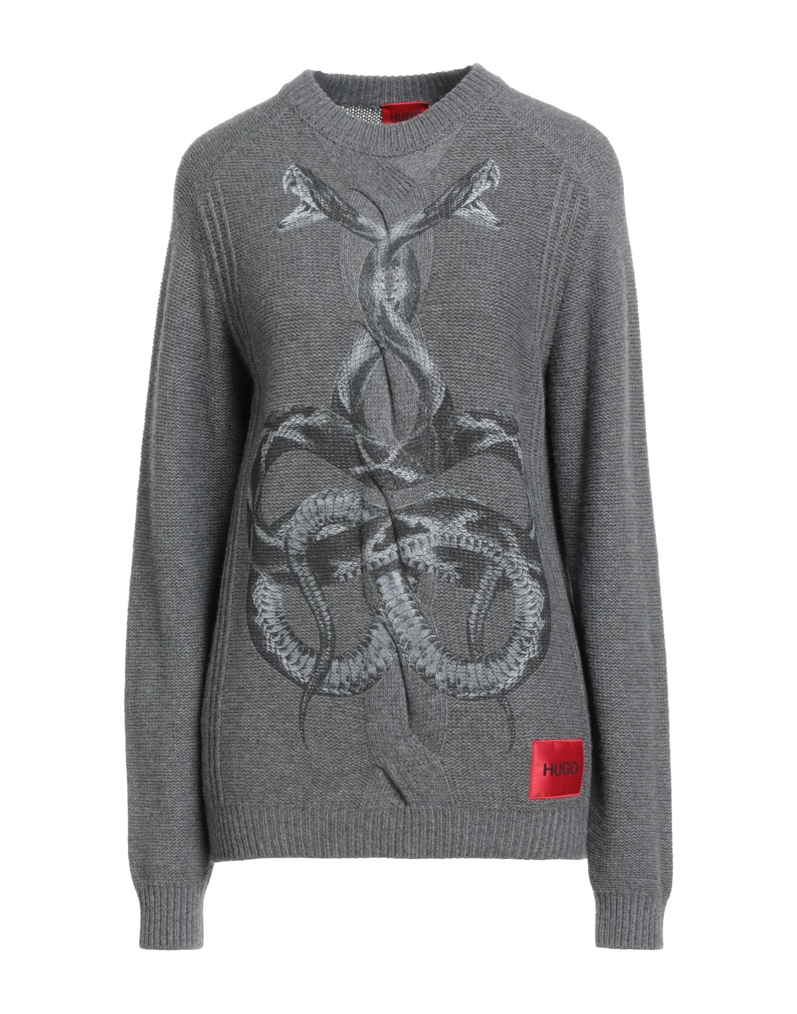 HUGO Pullover Damen Hellgrau HUGO Pullover Damen Hellgrau von HUGO