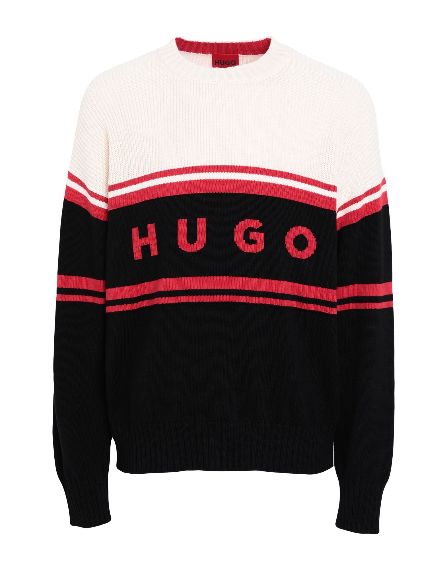HUGO Pullover Herren Elfenbein HUGO Pullover Herren Elfenbein von HUGO