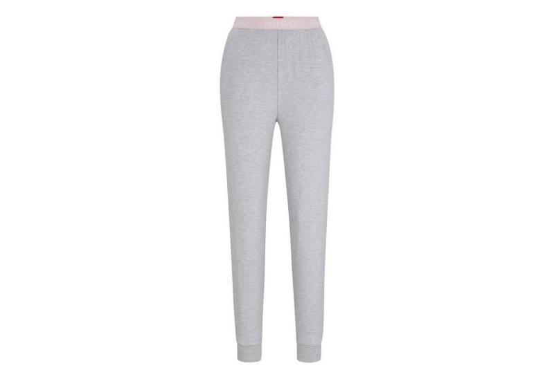 HUGO Pyjamahose Unite Pants mit sichtbarem Bund mit Marken-Logos von HUGO