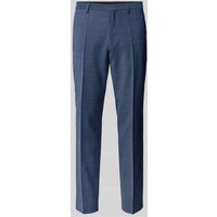 HUGO Regular Fit Anzughose mit Schurwoll-Anteil Modell 'Hesten' in Bleu, Größe 52 von HUGO